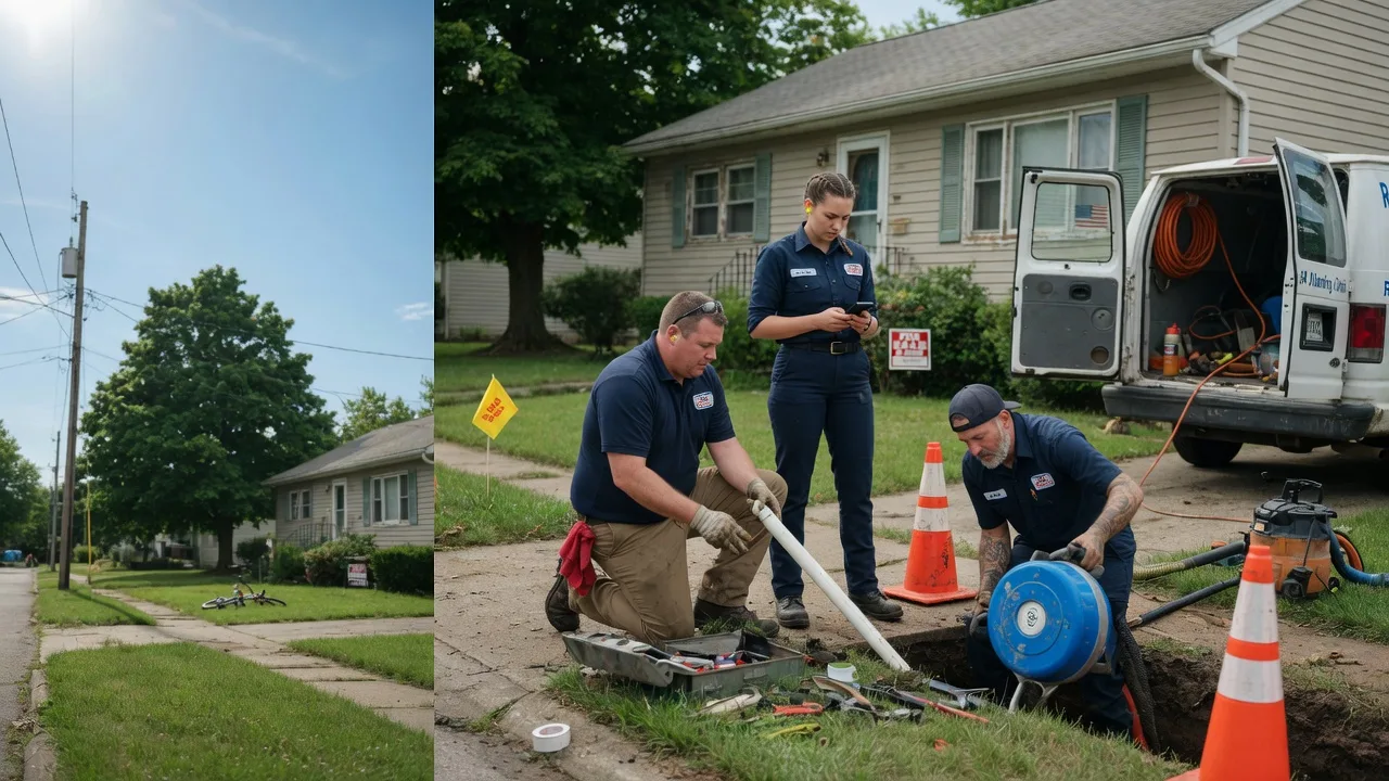 Sewer Line Repair in West Milford, WV near me